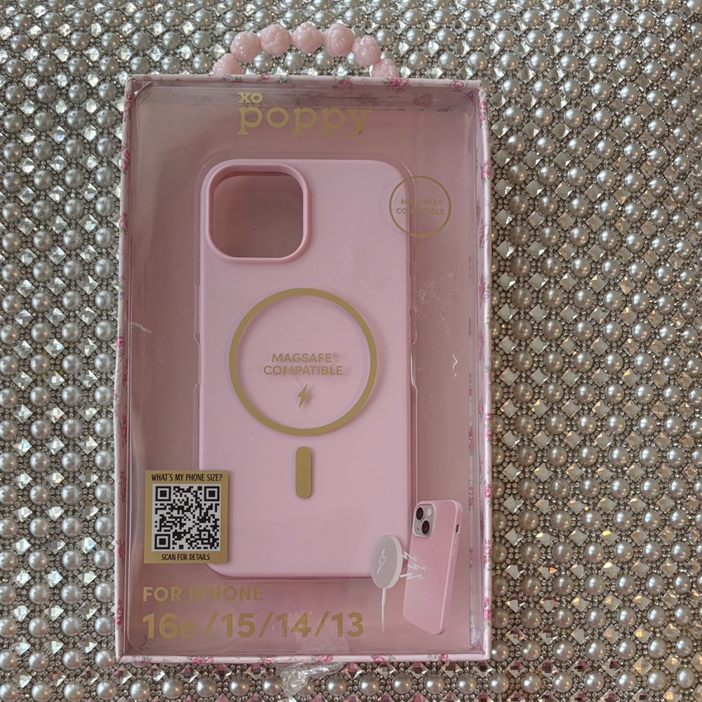 Pink MagSafe Compatible iPhone Case (Fits iPhone 13/14/15/16)